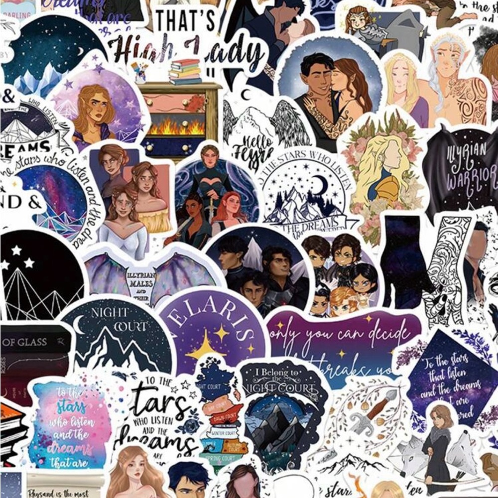 Acotar stickers pack / gift stickers